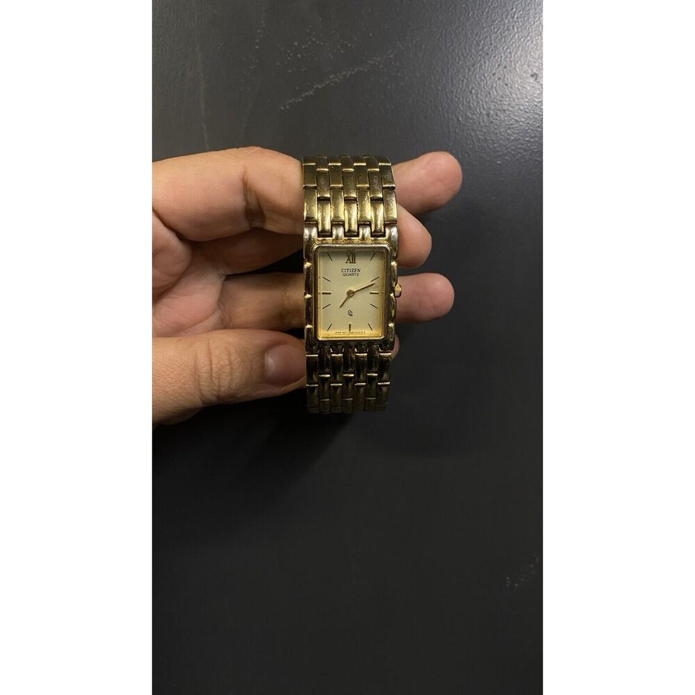 CITIZEN Gold-Tone Stainless Watch 1020-S63855 N